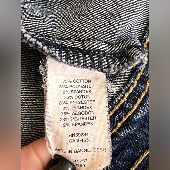 The Children’s Place Denim Jacket – Girls Size 5/6 - Picture 5 of 5